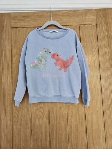 Girls blue dinosaur - girls,