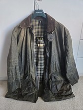 Barbour Border Wax Jacket Size