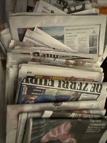 Newspaper void fill - void, packing