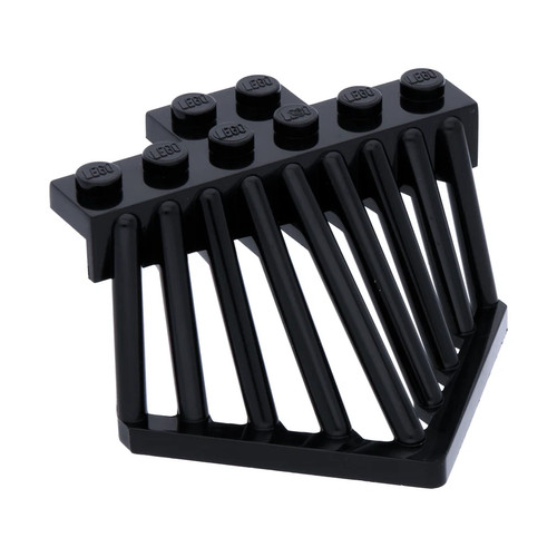 New lego train black cow - train,