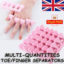 Soft Foam Finger Toe Separators Spacer Manicure Pedicure Nail Polish Paint Art