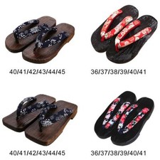 Japanese Style Clogs   Comfortable Geta Sandals Flip Flops