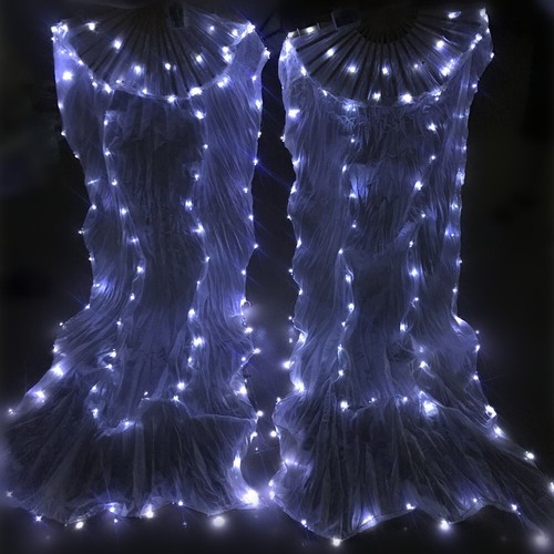 Led veil belly dancing - led,