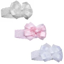 Baby Girl HEADBAND Satin