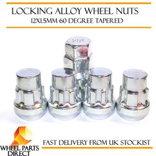 Locking Wheel Nuts 12x1.5 Bolts Tapered for Toyota RAV4 [Mk2] 00-05