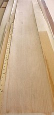 Red oak wood veneer - red,