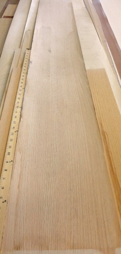 Red oak wood - veneer, x