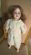 18" Armand Marseilles Marked 390 Bisque Antique Doll Composition Body circa 1910