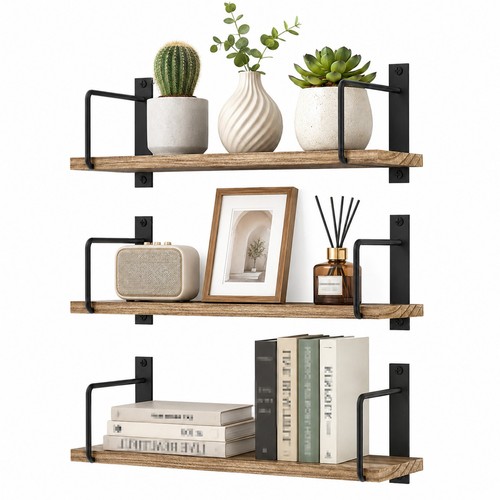 Floating shelves for wall set - floating,