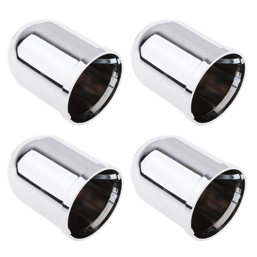 4pcs car 50mm chrome - 50mm,