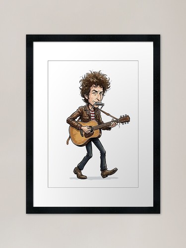 Bob dylan caricatur b03 - caricatur,