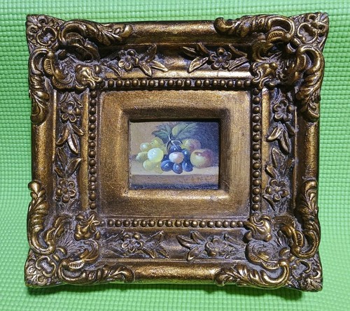Fruit oil painting - oil, life