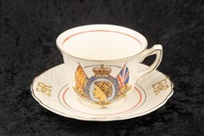 Queen Elizabeth II Coronation Cup & Saucer Celebrating 1953
