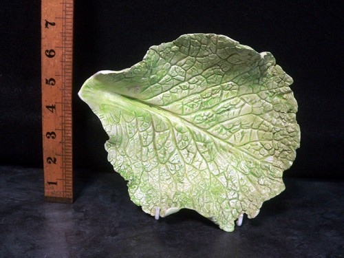Cabbage leaf bowl dish studio - leaf,
