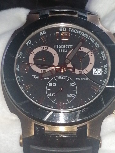 Tissot race rose gold plated - tissot,