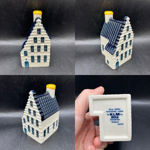 Klm bols blue delft miniature - blue,