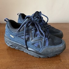 MBT Hodari Blue Gore-Tex Trainers Vibram Sole - UK 4, EU 37 - FREE P&P