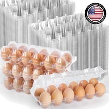 100 Pack Reusable Clear