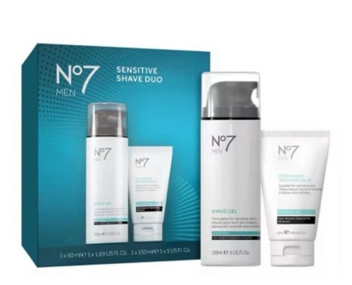 No7 mens sensitive shave duo - shave,