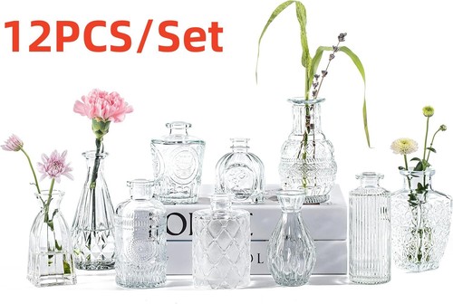 12pcs vintage small - vintage, glass