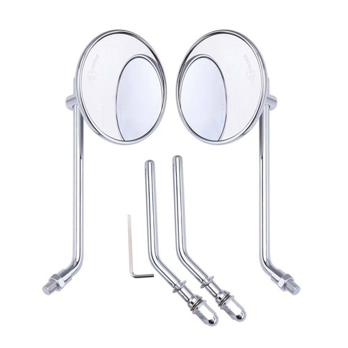 Chrome round motorcycle - round,