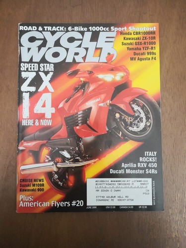 Cycle world june 2006 ducati - june,