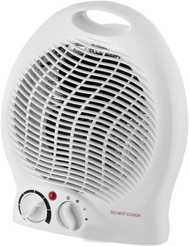 Fan heater with heat - heater, 2