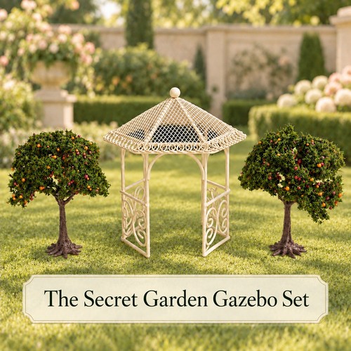 Scale luxury garden - 1:12,