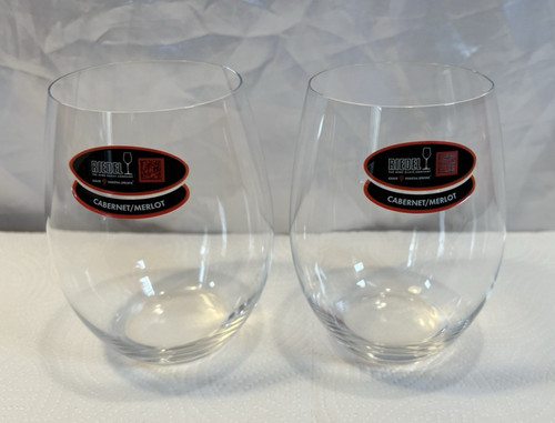 Riedel wine glasses - glasses, stemless