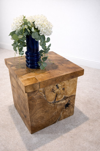 Handcrafted solid teak root - teak,