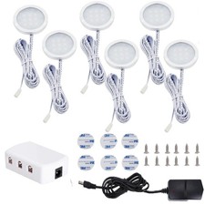6PCS Under Cabinet Lighting