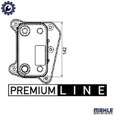 OIL COOLER ENGINE OIL CLC 38