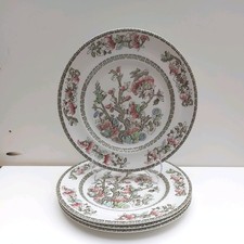 4 Vintage Salad Plates Johnson Brothers Indian Tree 8" /22cm Diameter Preloved