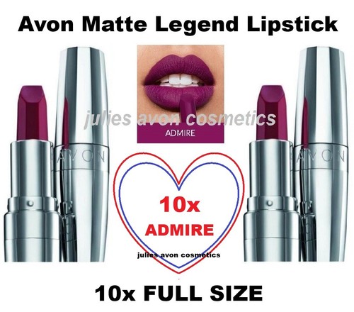 10x avon matte legend lipstick - 10x,