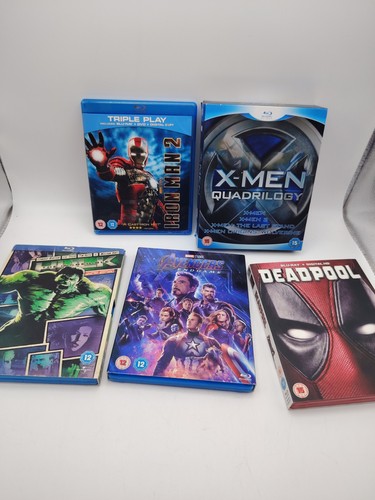 Marvel blu ray bundle - blu-ray, discs