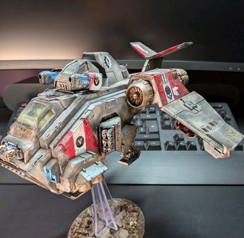 Grey knight stormraven - stormraven, gunship