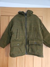 Shire Classics Tweed Kids Coat Size XL