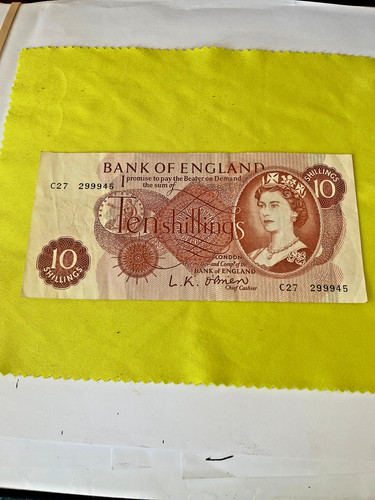 Bank england ten - england, shilling