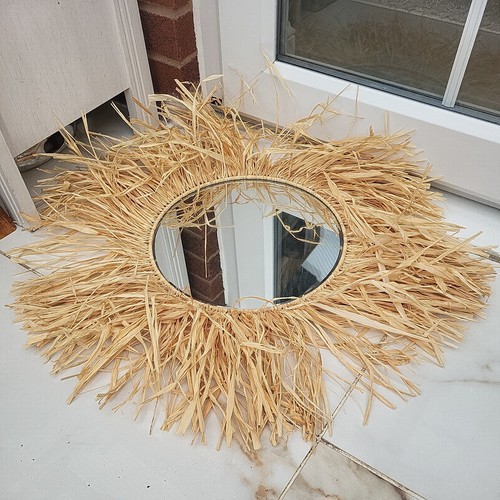 Wall hanging mirror beautiful - wall,