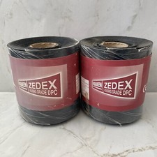 2 x Visqueen Zedex Damp Proof
