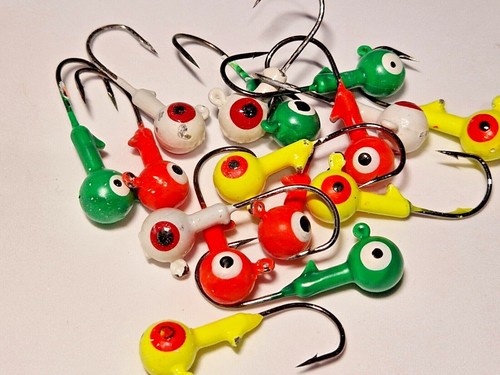 Round jig head hook lead - head,