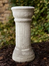 Large column sculpture Concrete pedestal statue Stone plinth figurine Lover gift