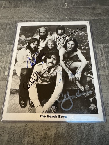 The beach boys signed - boys,