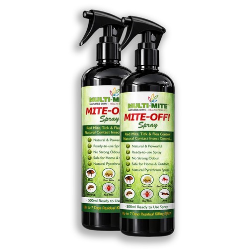 Flea spray all mites killer - flea,