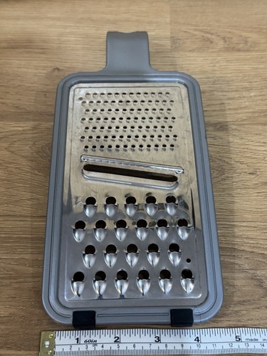 Stainless steel flat grater - flat,