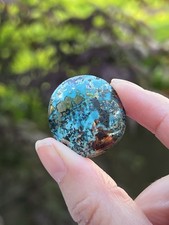 Turquoise Blue W Pyrite