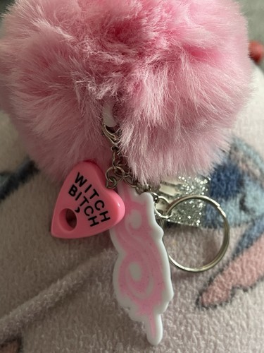 Slipknot band logo pink pom - slipknot,