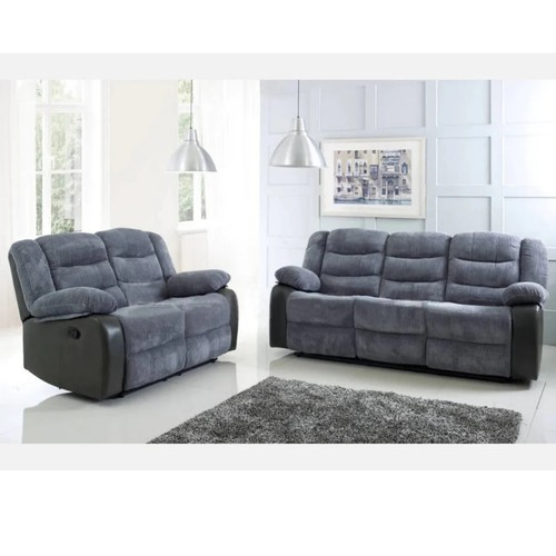 Rio fabric recliner seater - recliner,
