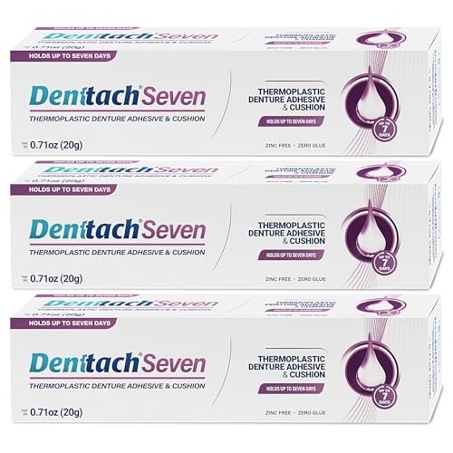 Denture adhesive - denture,