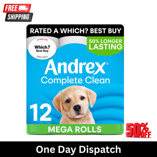 Andrex complete clean toilet - complete,